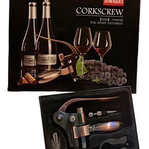 Wine opener corkscrew